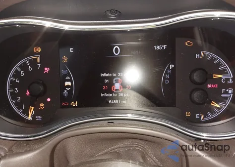 2016 Jeep Grand Cherokee Overland из США, поврежденный, VIN 1C4RJECG2GC321220